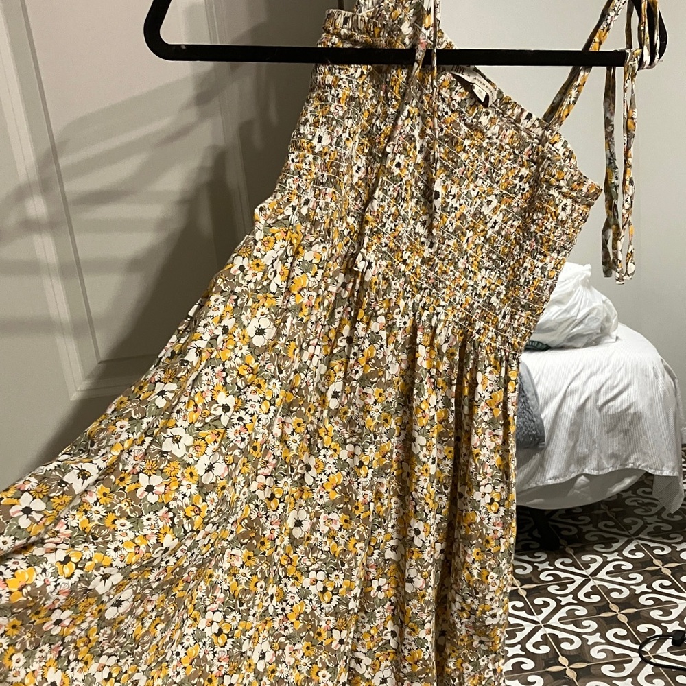 Anthropologie Floral Dress